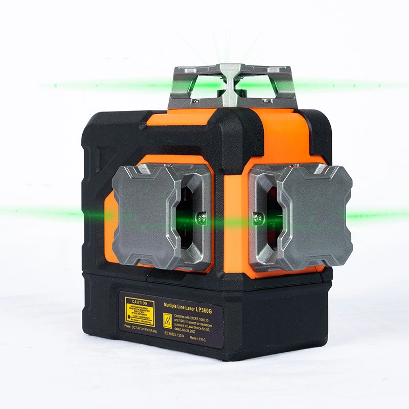 Úroveň 3D zeleného laseru