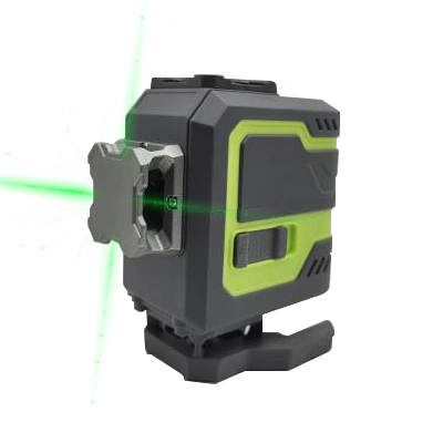 4D vestavěná lithiová baterie zelená úroveň laserového laseru